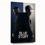 2010s Movie Poster Art - Blue Story Retro Vintage Film Print
