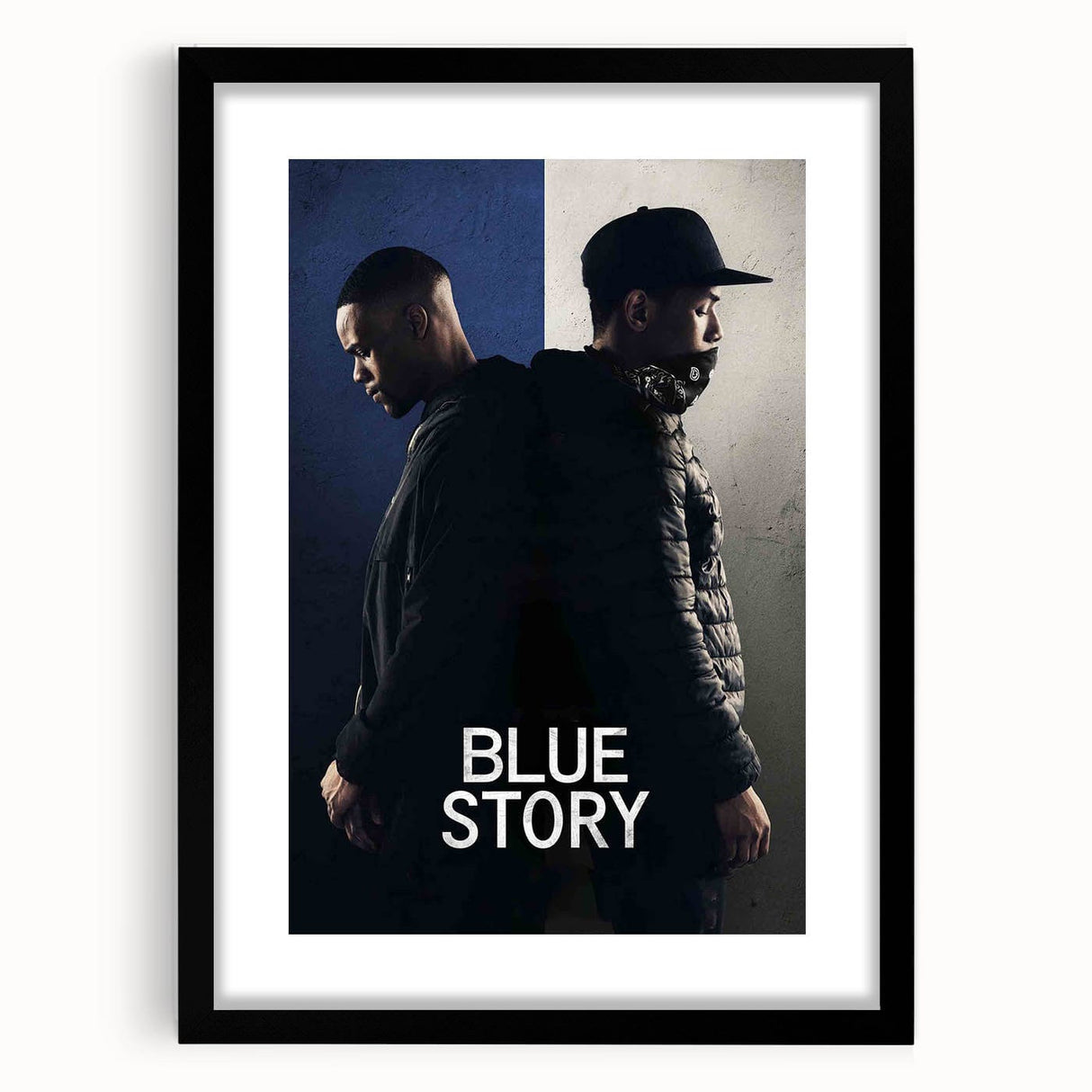 2010s Movie Poster Art - Blue Story Retro Vintage Film Print