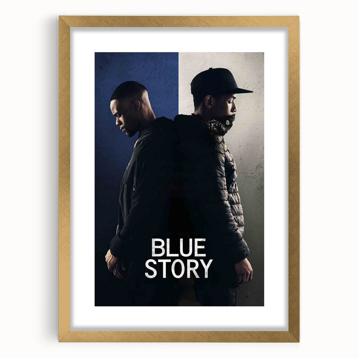 2010s Movie Poster Art - Blue Story Retro Vintage Film Print