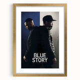 2010s Movie Poster Art - Blue Story Retro Vintage Film Print