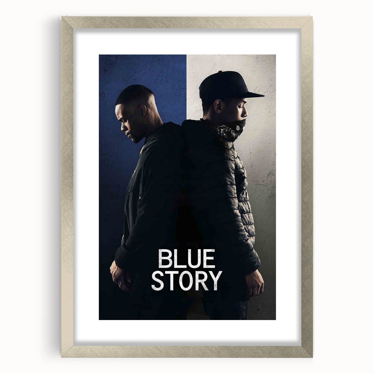 2010s Movie Poster Art - Blue Story Retro Vintage Film Print