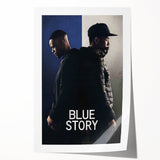 2010s Movie Poster Art - Blue Story Retro Vintage Film Print