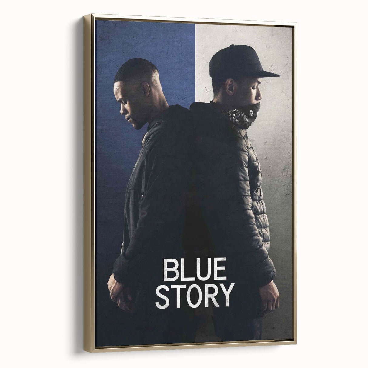 2010s Movie Poster Art - Blue Story Retro Vintage Film Print