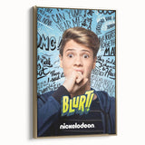 2010s Movie Poster Art - Blurt! Retro Vintage Film Print