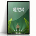2010s Movie Poster Art - Bo Burnham Make Happy Vintage Film Print