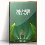 2010s Movie Poster Art - Bo Burnham Make Happy Vintage Film Print