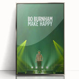 2010s Movie Poster Art - Bo Burnham Make Happy Vintage Film Print