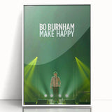 2010s Movie Poster Art - Bo Burnham Make Happy Vintage Film Print
