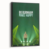 2010s Movie Poster Art - Bo Burnham Make Happy Vintage Film Print