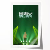 2010s Movie Poster Art - Bo Burnham Make Happy Vintage Film Print