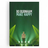 2010s Movie Poster Art - Bo Burnham Make Happy Vintage Film Print