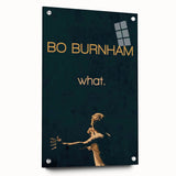 2010s Movie Poster Art - Bo Burnham what. Retro Vintage Film Print