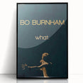 2010s Movie Poster Art - Bo Burnham what. Retro Vintage Film Print
