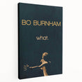 2010s Movie Poster Art - Bo Burnham what. Retro Vintage Film Print
