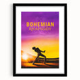 2010s Movie Poster Art - Bohemian Rhapsody Retro Vintage Film Print