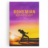 2010s Movie Poster Art - Bohemian Rhapsody Retro Vintage Film Print