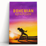 2010s Movie Poster Art - Bohemian Rhapsody Retro Vintage Film Print