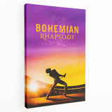 2010s Movie Poster Art - Bohemian Rhapsody Retro Vintage Film Print