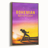 2010s Movie Poster Art - Bohemian Rhapsody Retro Vintage Film Print
