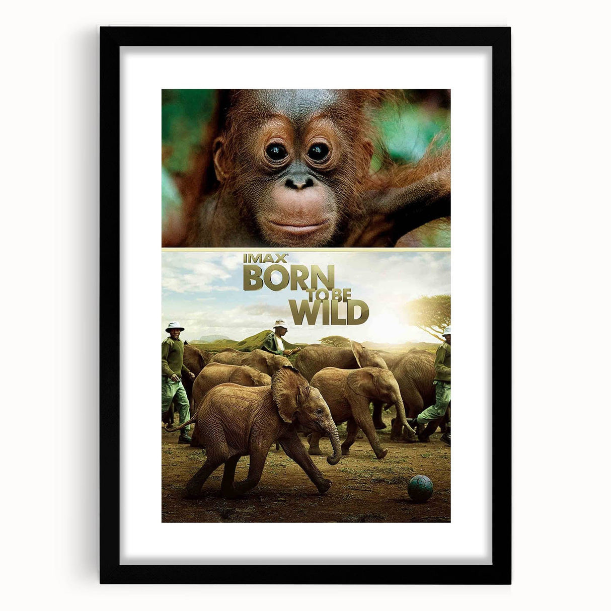 2010s Movie Poster Art - Born to Be Wild Retro Vintage Film Print