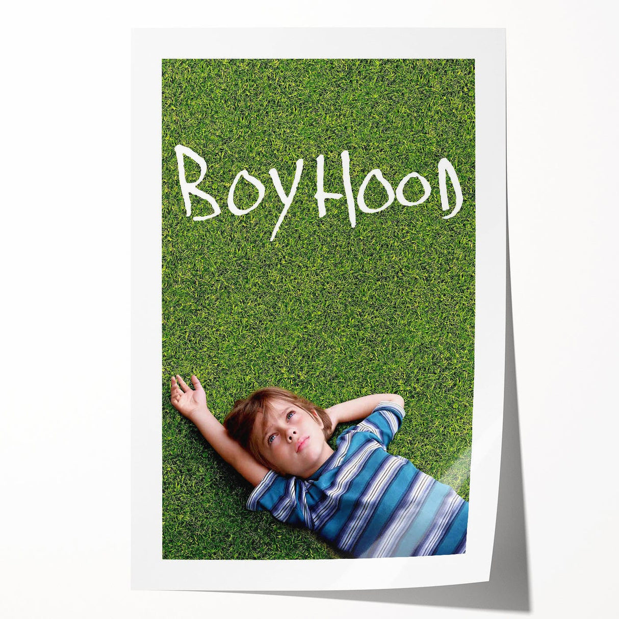 2010s Movie Poster Art - Boyhood Retro Vintage Film Print