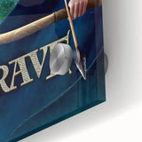 2010s Movie Poster Art - Brave Retro Vintage Film Print