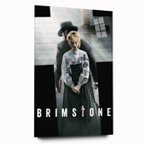 2010s Movie Poster Art - Brimstone Retro Vintage Film Print