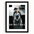 2010s Movie Poster Art - Brimstone Retro Vintage Film Print