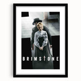 2010s Movie Poster Art - Brimstone Retro Vintage Film Print