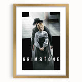 2010s Movie Poster Art - Brimstone Retro Vintage Film Print