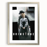 2010s Movie Poster Art - Brimstone Retro Vintage Film Print