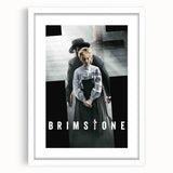 2010s Movie Poster Art - Brimstone Retro Vintage Film Print