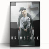 2010s Movie Poster Art - Brimstone Retro Vintage Film Print