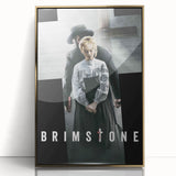 2010s Movie Poster Art - Brimstone Retro Vintage Film Print