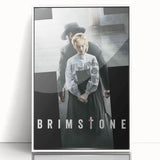 2010s Movie Poster Art - Brimstone Retro Vintage Film Print