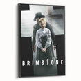 2010s Movie Poster Art - Brimstone Retro Vintage Film Print