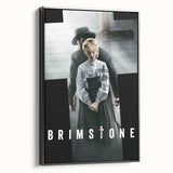 2010s Movie Poster Art - Brimstone Retro Vintage Film Print