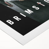 2010s Movie Poster Art - Brimstone Retro Vintage Film Print