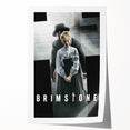 2010s Movie Poster Art - Brimstone Retro Vintage Film Print