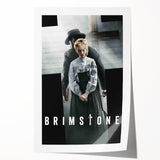 2010s Movie Poster Art - Brimstone Retro Vintage Film Print