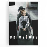 2010s Movie Poster Art - Brimstone Retro Vintage Film Print