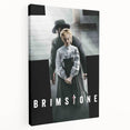 2010s Movie Poster Art - Brimstone Retro Vintage Film Print