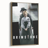 2010s Movie Poster Art - Brimstone Retro Vintage Film Print