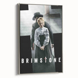 2010s Movie Poster Art - Brimstone Retro Vintage Film Print