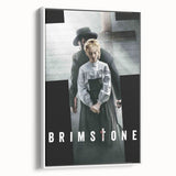 2010s Movie Poster Art - Brimstone Retro Vintage Film Print