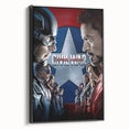 Classic 2010s Movie Poster Art – Vintage Captain America Print