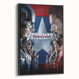 Classic 2010s Movie Poster Art – Vintage Captain America Print