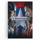 Classic 2010s Movie Poster Art – Vintage Captain America Print