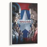 Classic 2010s Movie Poster Art – Vintage Captain America Print