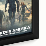 Classic 2010s Movie Poster Art – Vintage Captain America Print